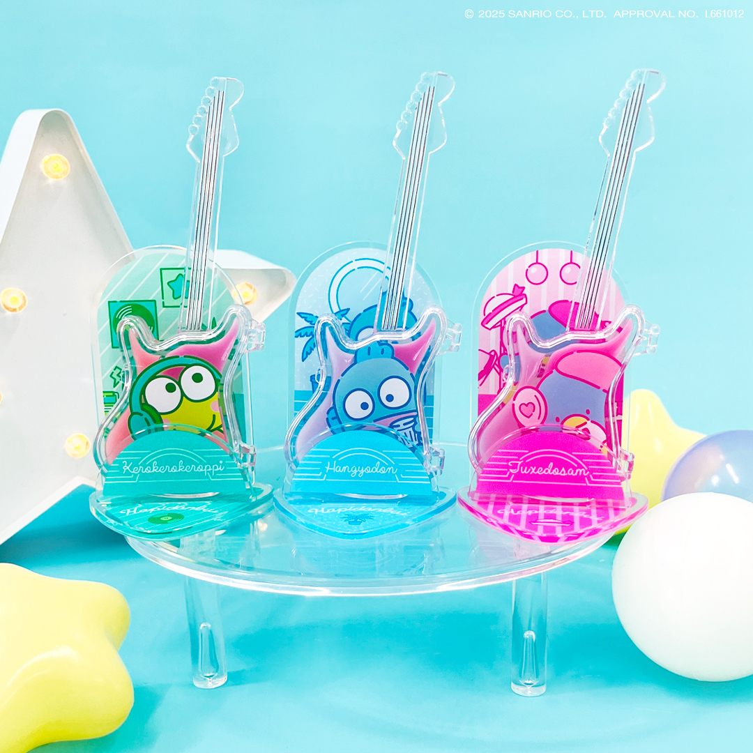 はぴだんぶい アクリルスタンド付き シークレットギターリップグロス