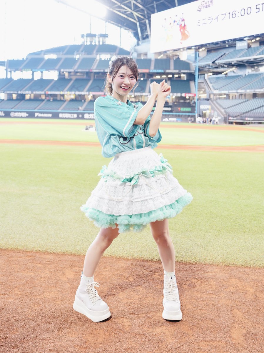 板倉可奈 in エスコン⚾️】 6番 ショート 💚板倉可奈(Kana Itakura