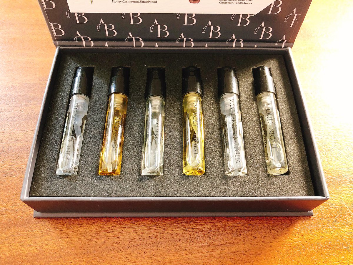 アロマブレンドバーのディスカバリーセットとピーチシャンティ到着