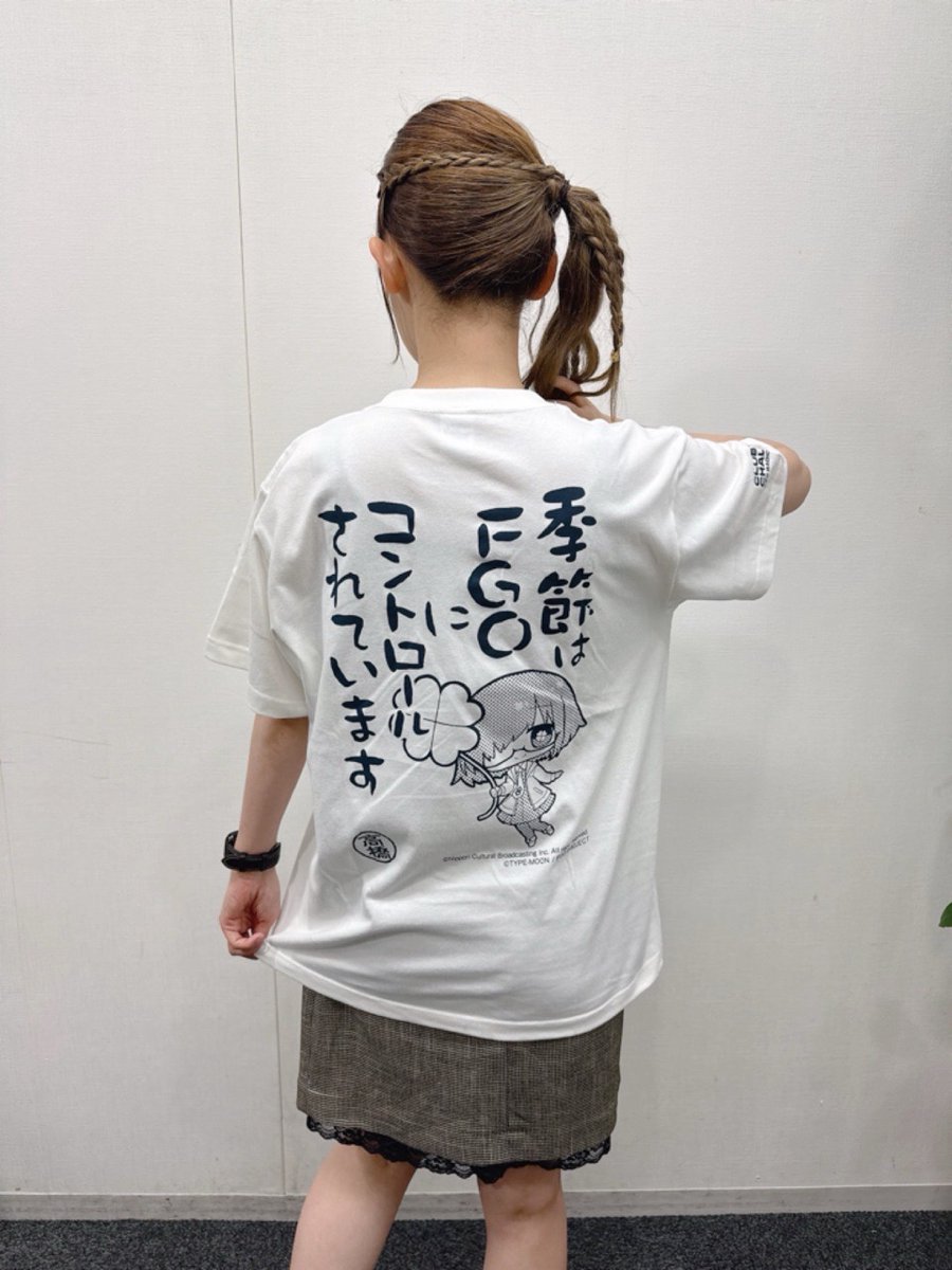 迷言Tシャツ2025 （マシュver） ≪カラー≫ バニラホワイト ≪販売