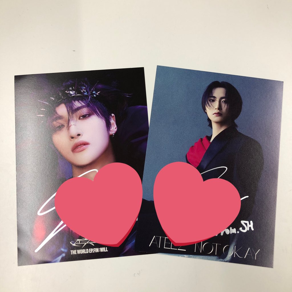 ATEEZ サン ポラロイド チェキ OUTLAW ATEEZ サン ポラロイド チェキ