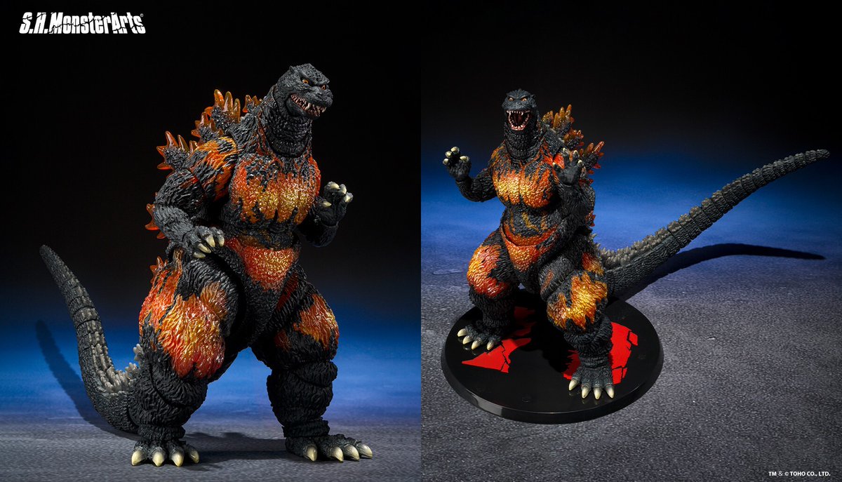 お知らせ】 『ゴジラVSデストロイア』より 「S.H.MonsterArts ゴジラ