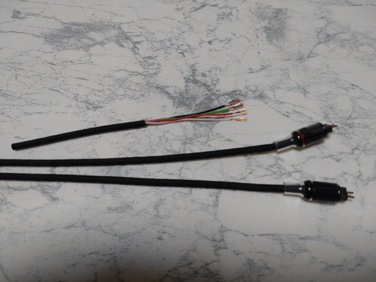 Risky氏作140段式カタパルトケーブル （4.4オスー4.4メス） Risky氏作