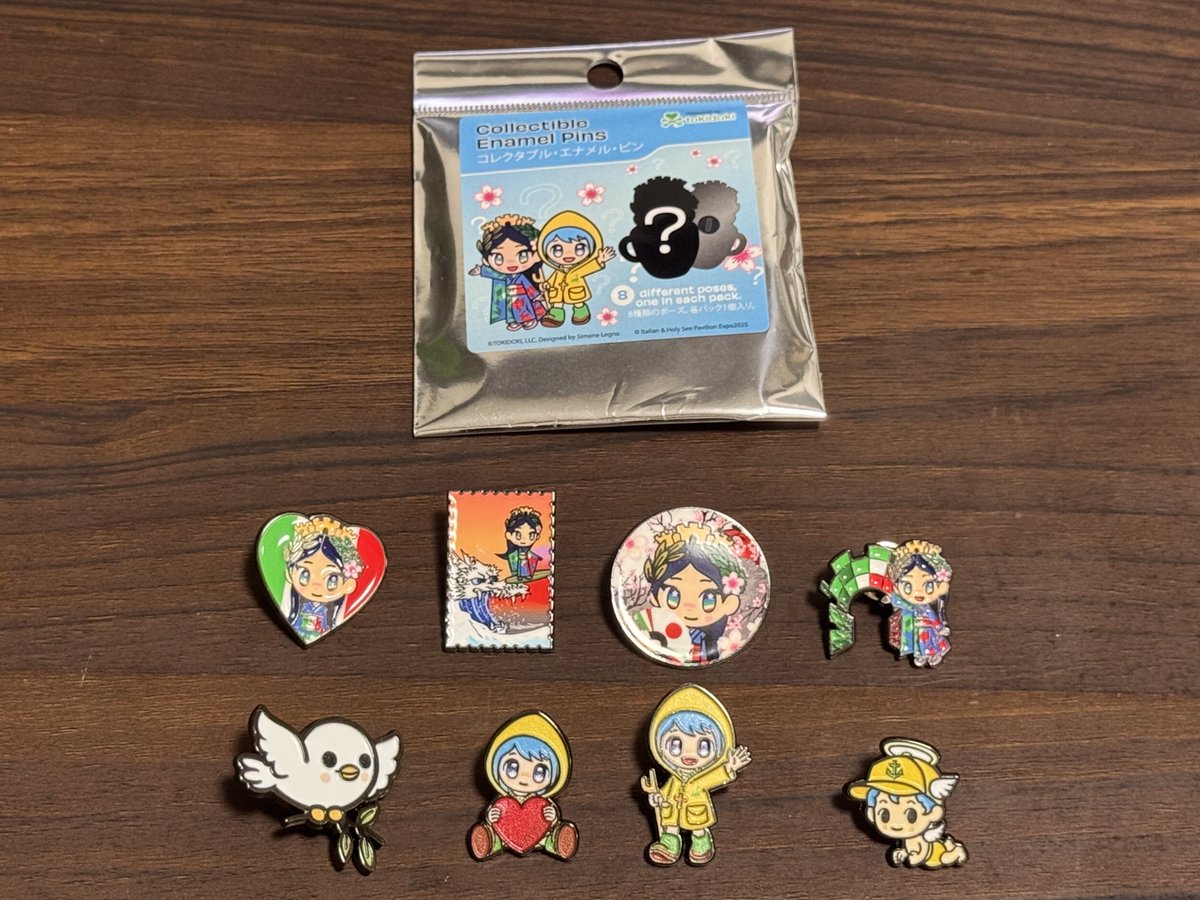 そ*つ様 万博 イタリア館200個限定ピンバッジ バチカン市国 そ*つ様