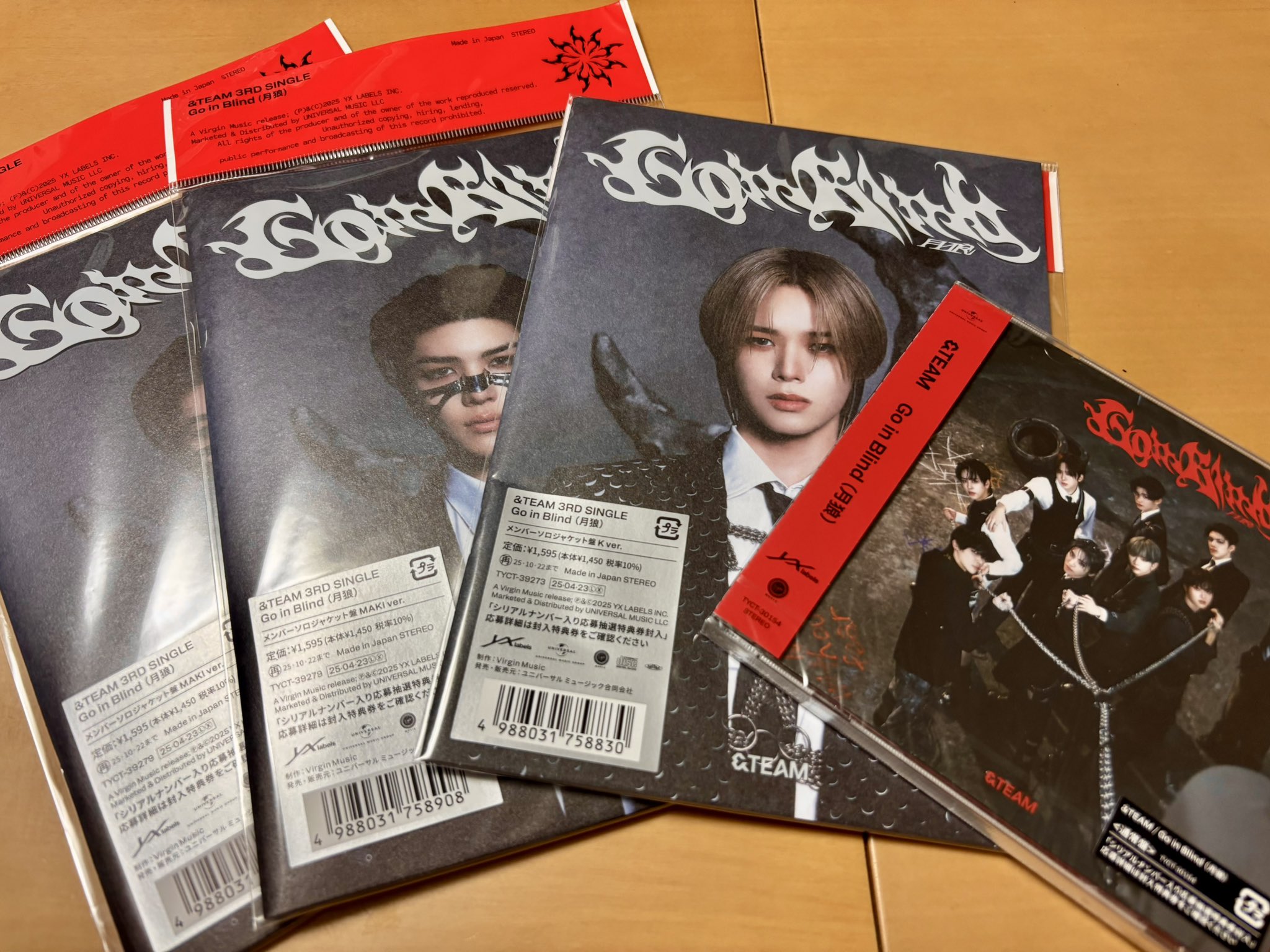 夜画帳 lezhin トレカ ver.1 & 黒卯暦 カレンダー セット 夜画帳