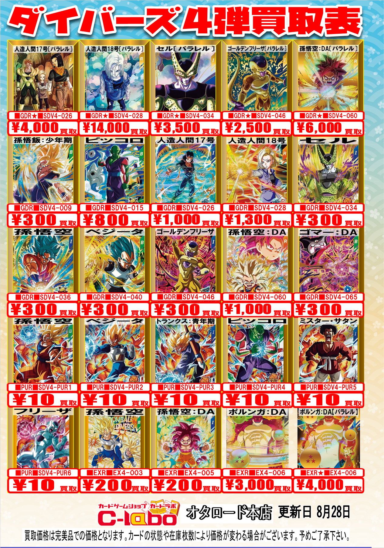 ドラゴンボールダイバーズ GDR まとめ売り ドラゴンボールスーパー