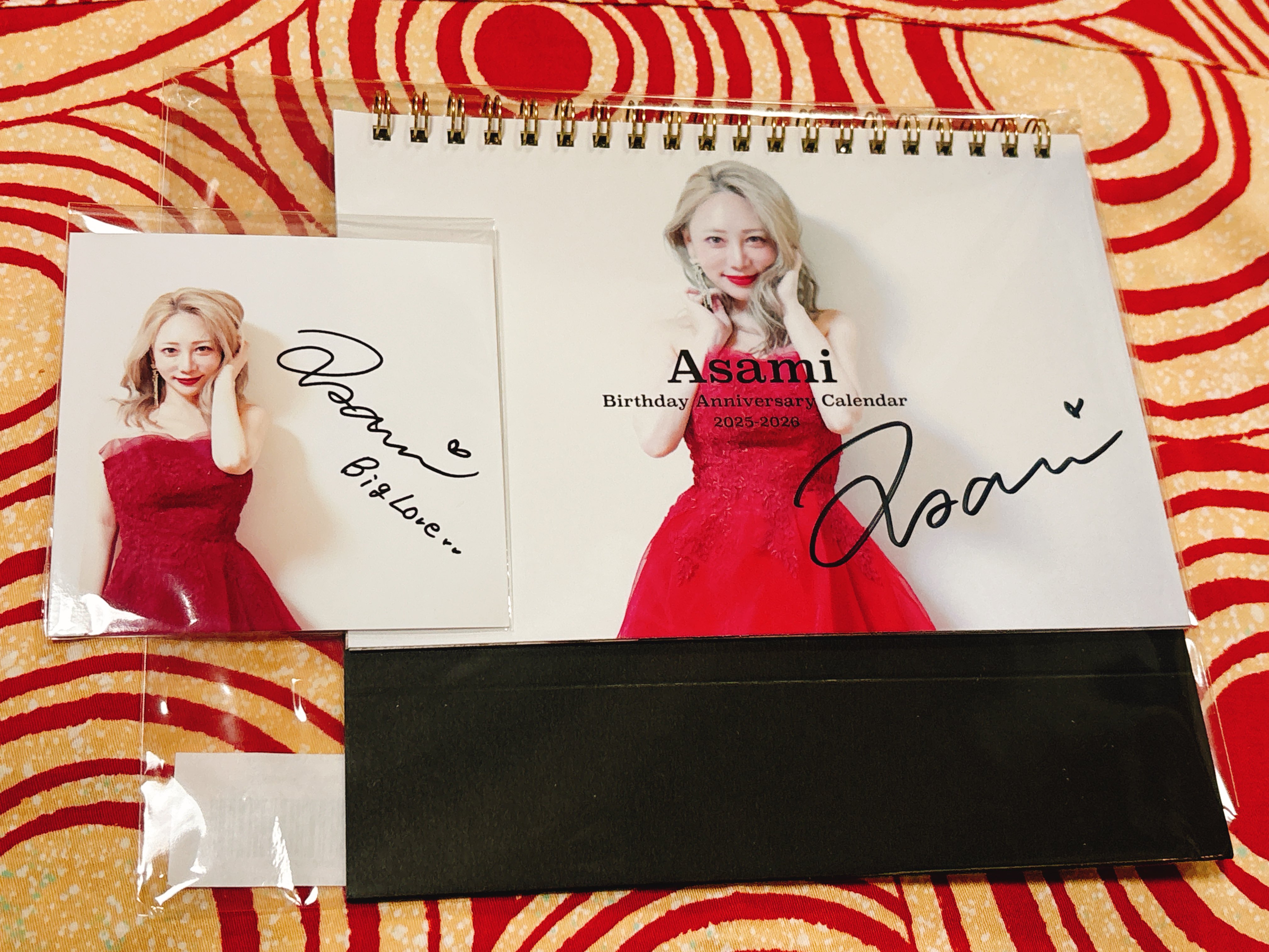 益若つばさ LOVE NATION 宣伝ポスター 直筆サイン入り 益若つばさ LOVE