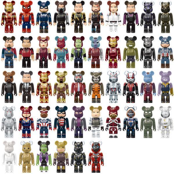 マーベル×ベアブリック『MARVEL STUDIOS / Happyくじ BE@RBRICK』が