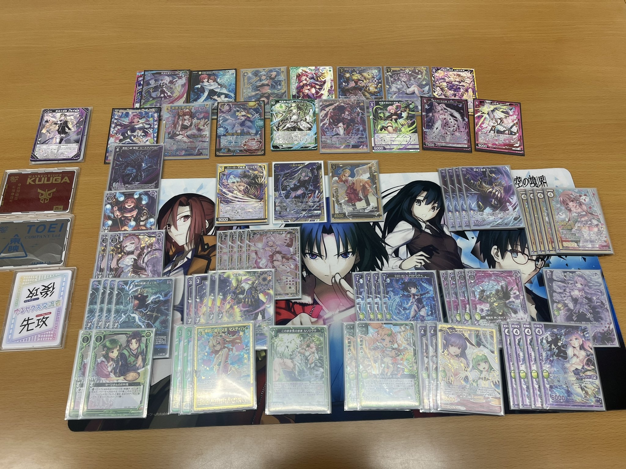 デュエルマスターズ ジョラゴンループ デッキ 改造パーツ付き スリーブ