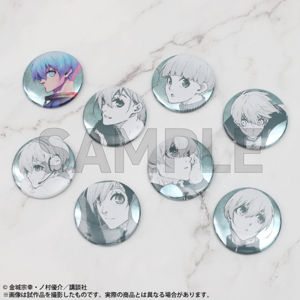 ブルーロック展 グッズ情報】 □推しキャラバッジコレクション（全8種
