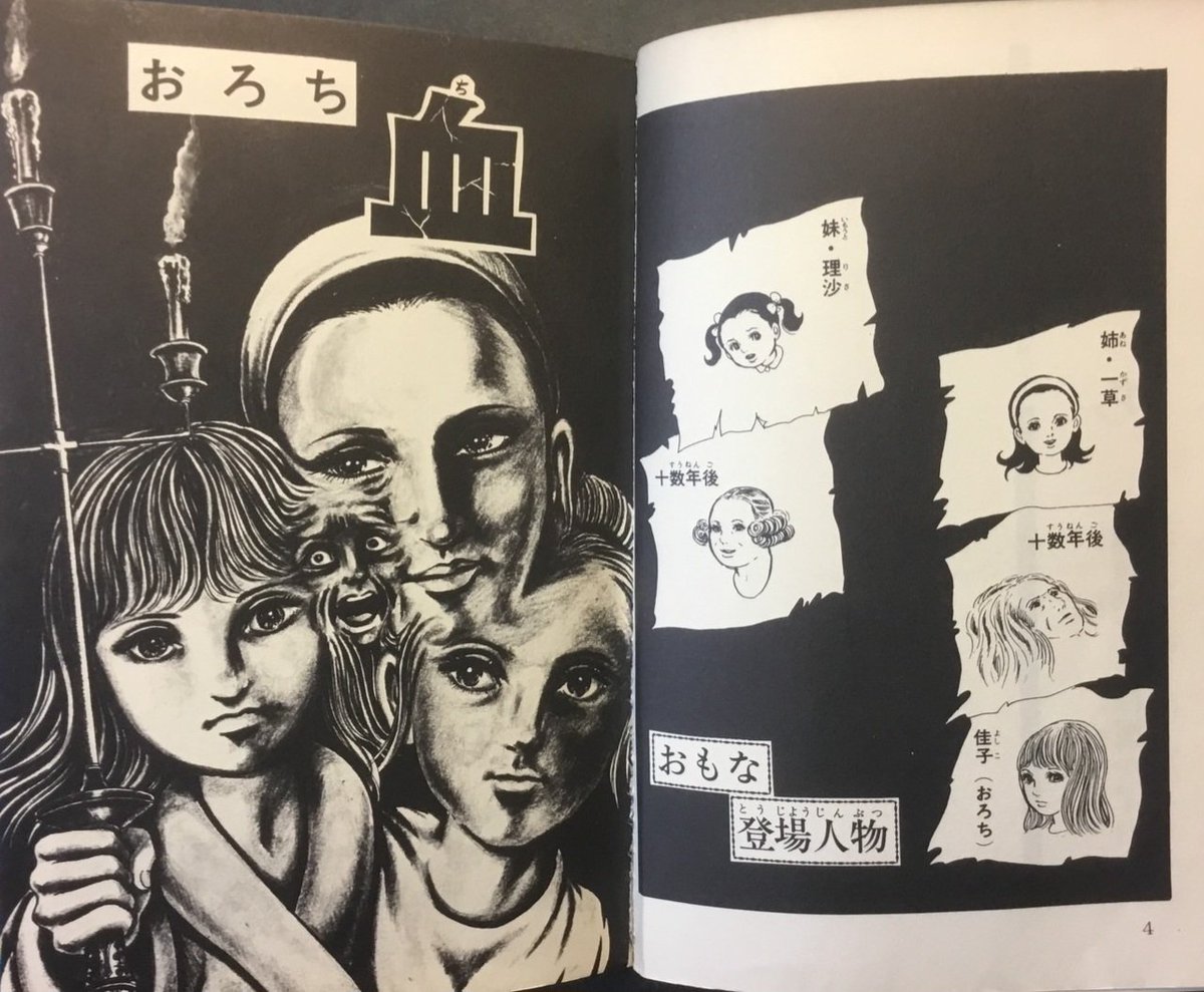 昭和の気になる少年マンガを紹介 『おろち』楳図かずお 全6巻 69～7