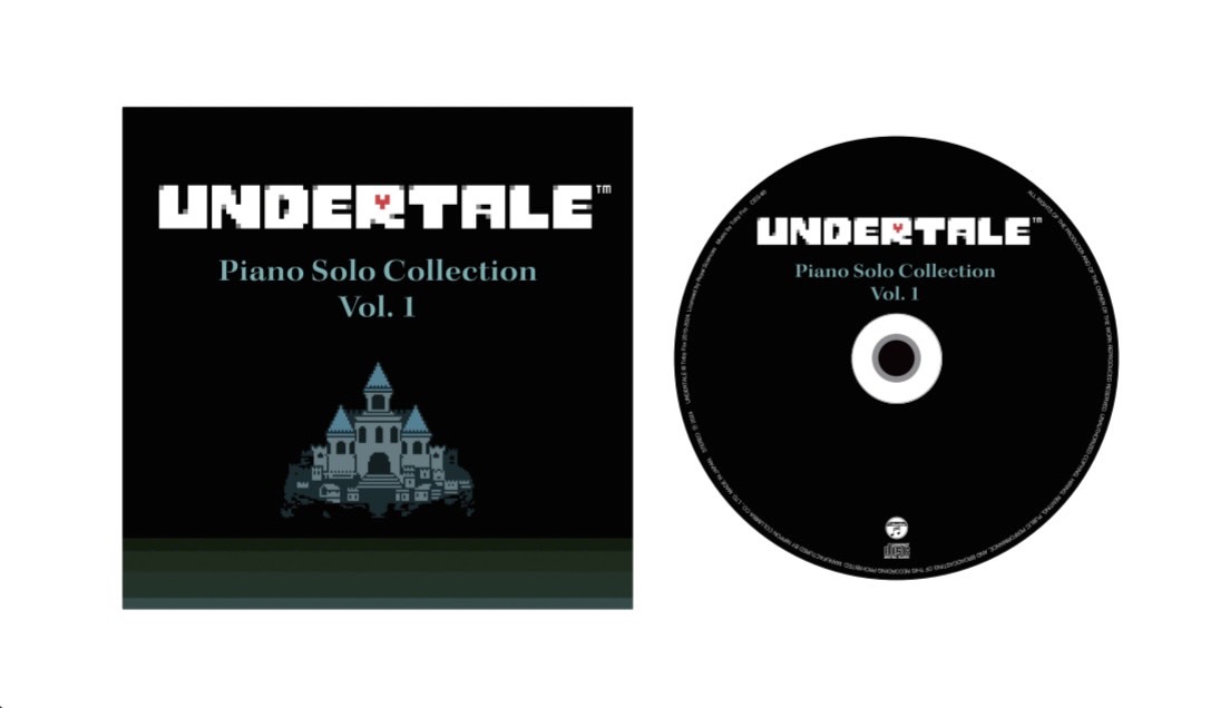 2️⃣4️⃣ UNDERTALE Piano Solo Collection Vol.1 CD (2,000円