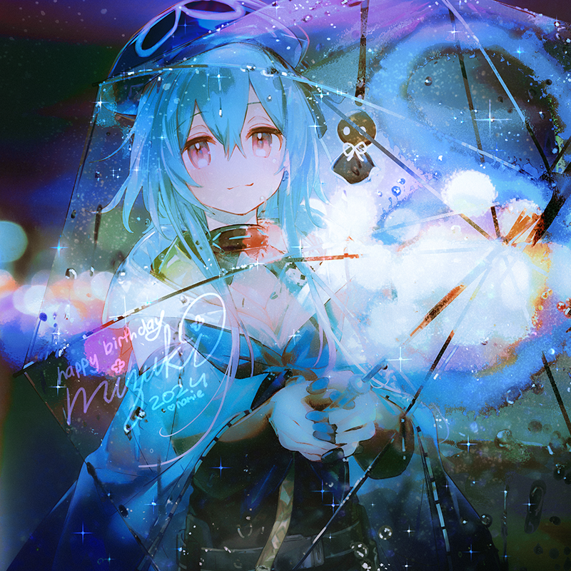 ミヅキ(アークナイツ) 「 say happy birthday to him!!!!!! 」|Namieの