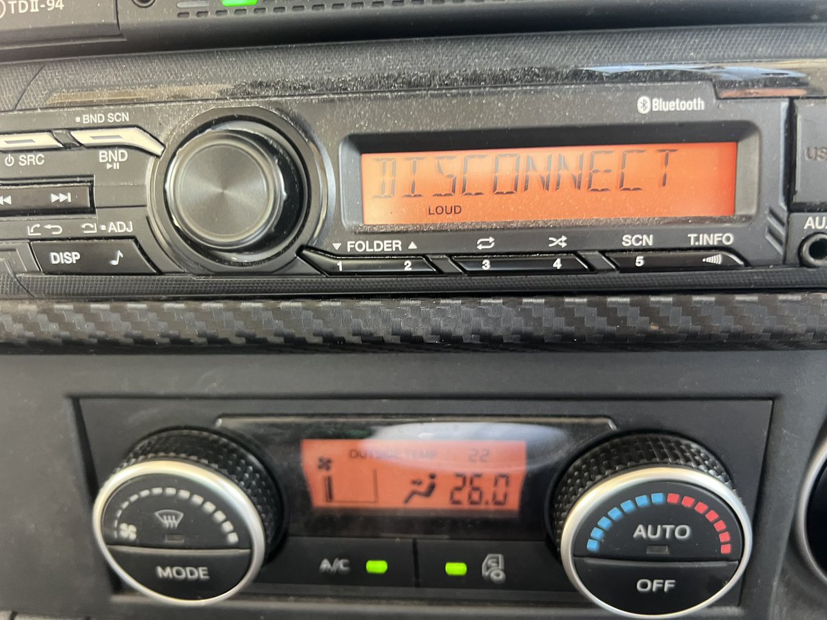 急募】日野純正オーディオにBluetooth接続しようとすると「FULL PAIR