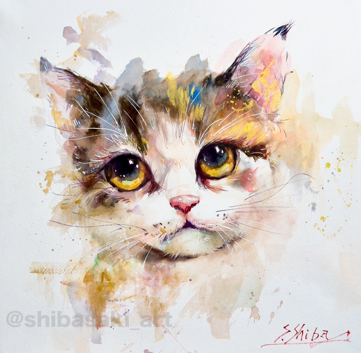 柴崎おじいちゃん先生の水彩画展 2024年4月23日(火)まで、京都蔦屋書店