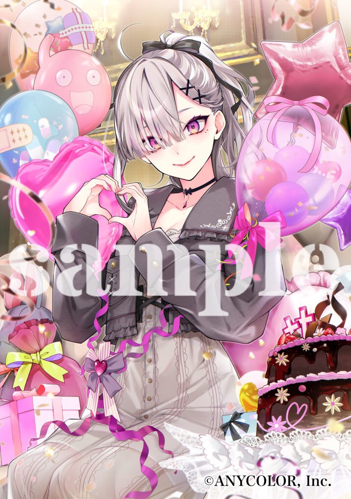 にじさんじ所属 健屋花那さんの誕生日グッズのお写真を撮らせて頂き