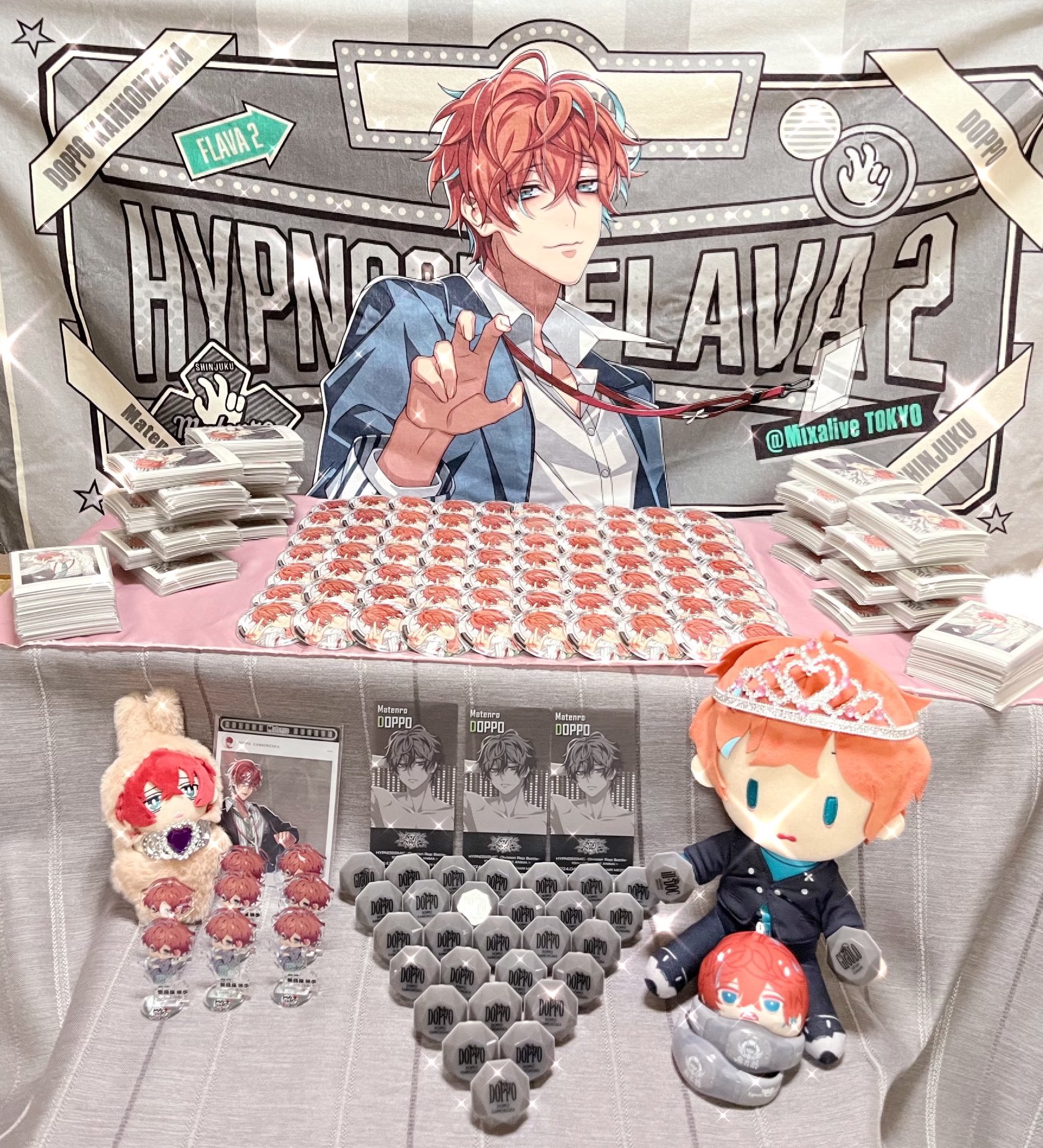 ヒプマイ Flava1缶バッジ 観音坂独歩 ヒプノシスマイク ヒプマイ 観音