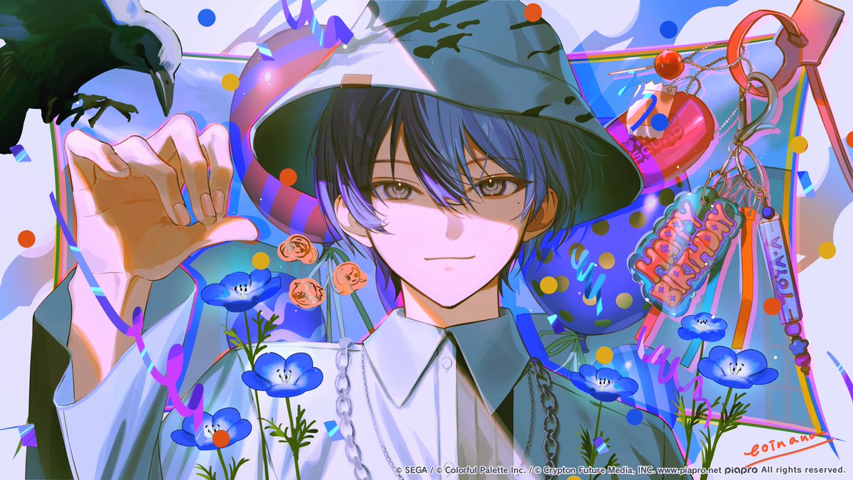 RT @pj_sekai: ㊗️本日5月25日は 💿Vivid BAD SQUAD🎤 🎉🎂青柳冬弥の