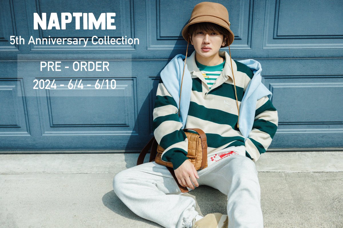📣お知らせ📣 Naptime. Naptime.5th Anniversary🌟 《2024 FALL/WINTER
