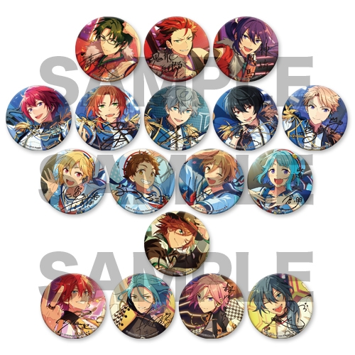 あんスタ エス 冴霧笑主 ポートレート缶バッジ ① あんスタ 冴霧笑主