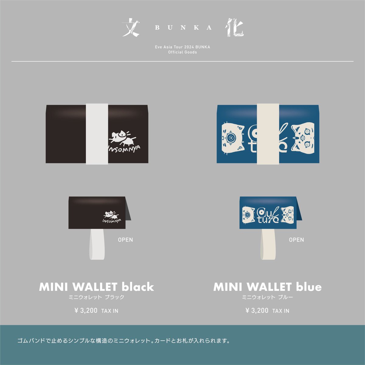 Eve Asia Tour 2024 追加公演「文化」グッズ 🌿 🔹 no.12 MESH T