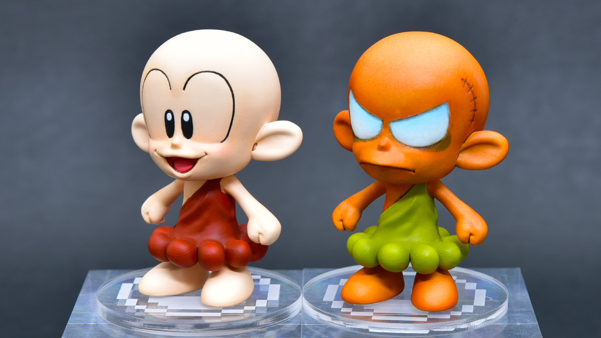 ワンフェス2024夏】 「PC原人」より 新作「PC原人＆PC変人 2体セット
