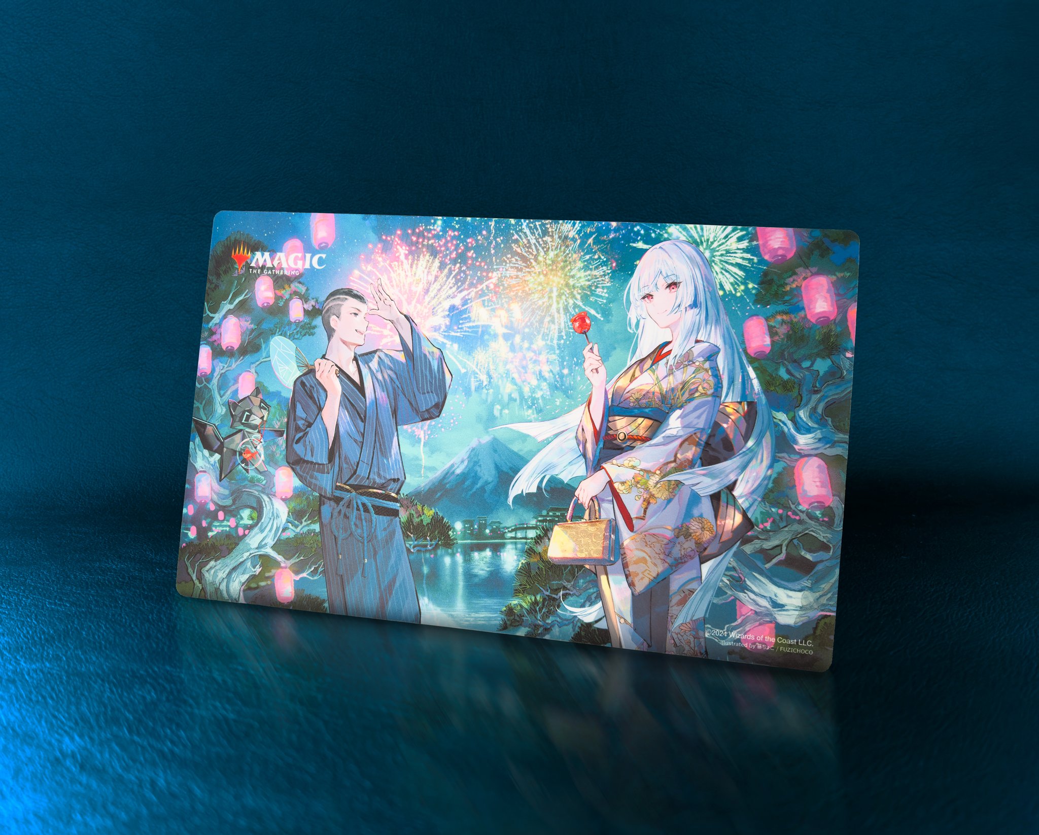 マジック：ザ・ギャザリング プレイマット 放浪皇 夏祭り MTG MTG