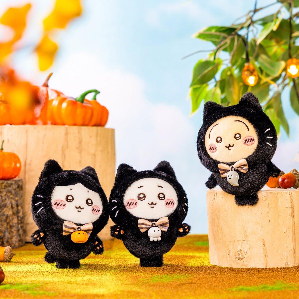 🌼予約受付中🌼 『黒猫のマスコット（全3種）』 『おそろいピザな