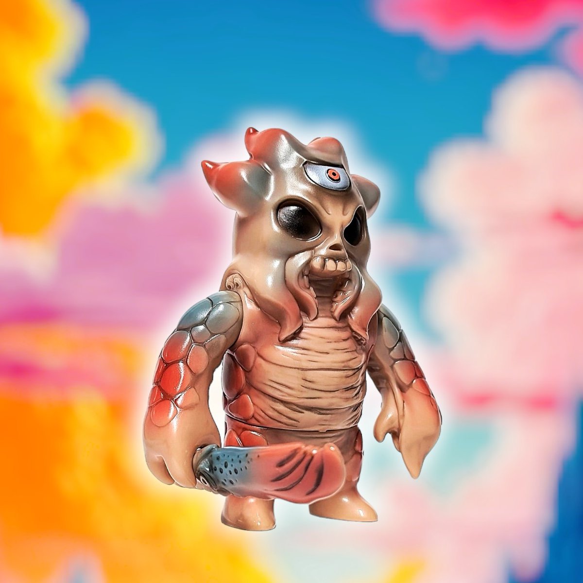 ユーキデイドリーマー⁄タツノサウルス⁄ソフビ人形⁄ukydaydreamer