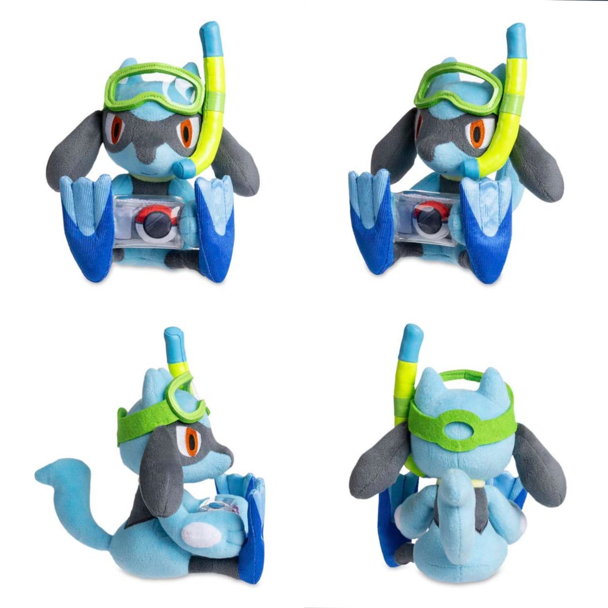 ホノルル　ぬいぐるみ　リオル　マリルリ　ピカチュウ wcs2024