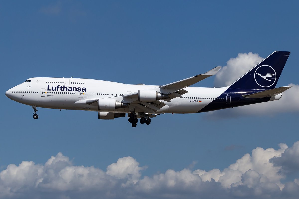 ルフトハンザ航空 Aviationtag ボーイング747-400 ルフトハンザ航空