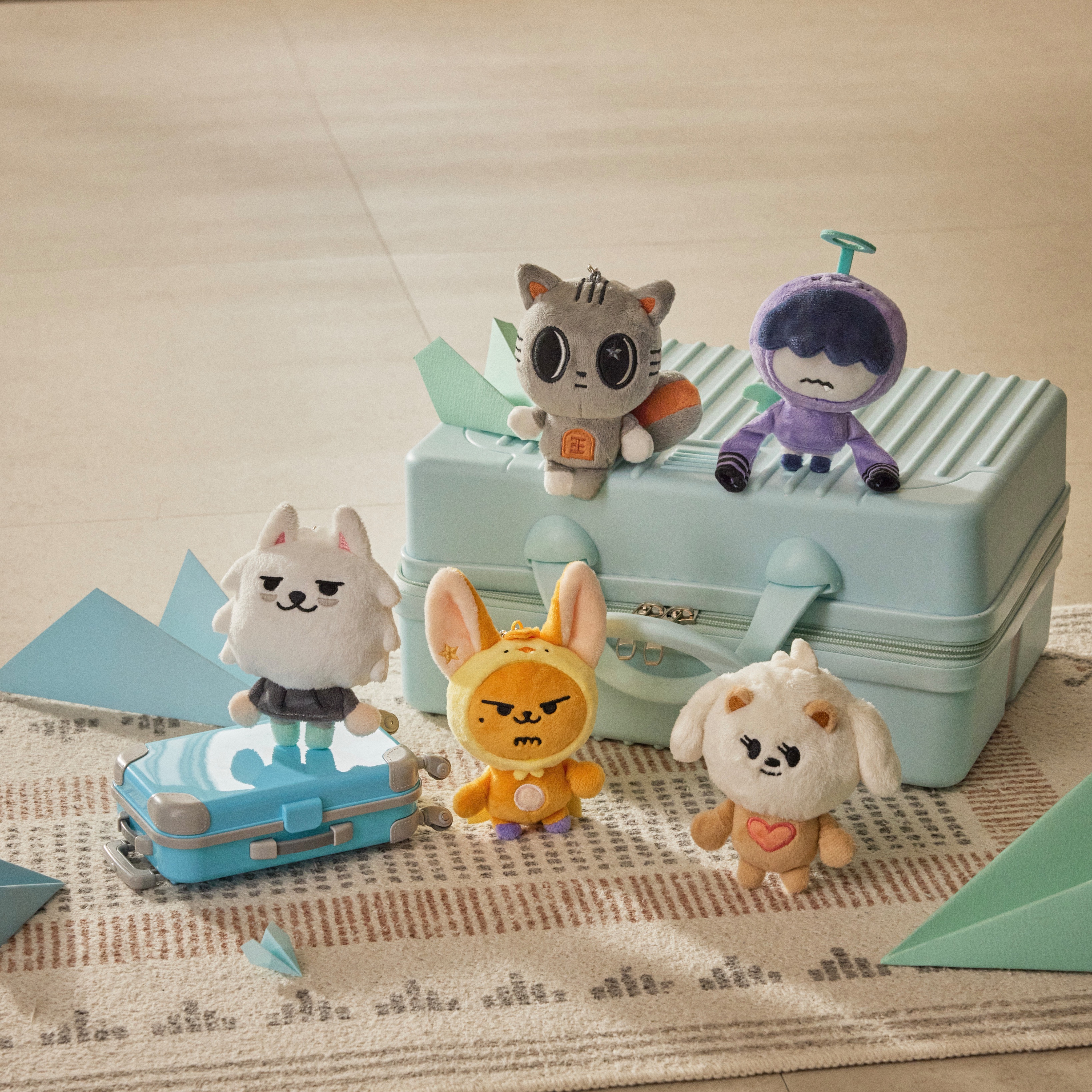 TXT ファンチュンコンプ CU キャンペーン当選品キーリングセット