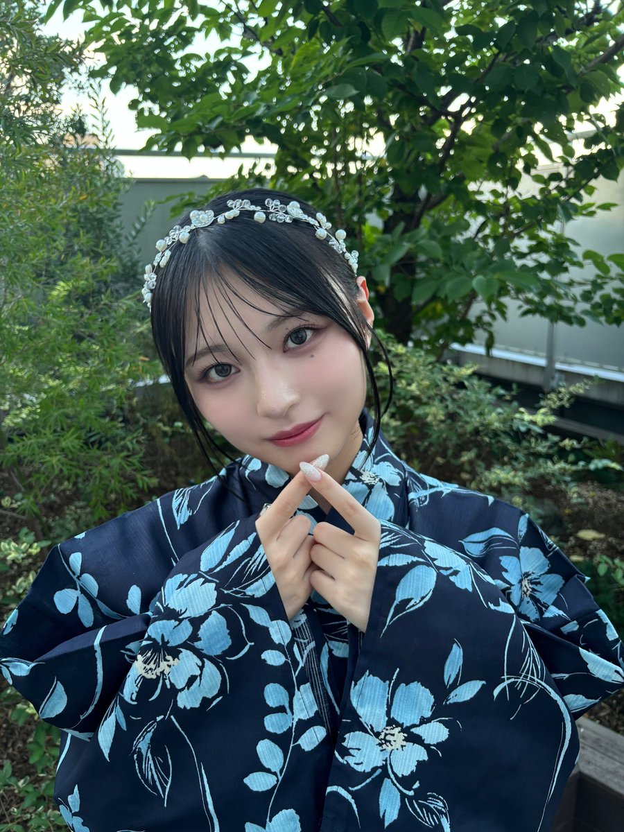 浴衣、似合ってるかな…？💭 #きゃんちゅー