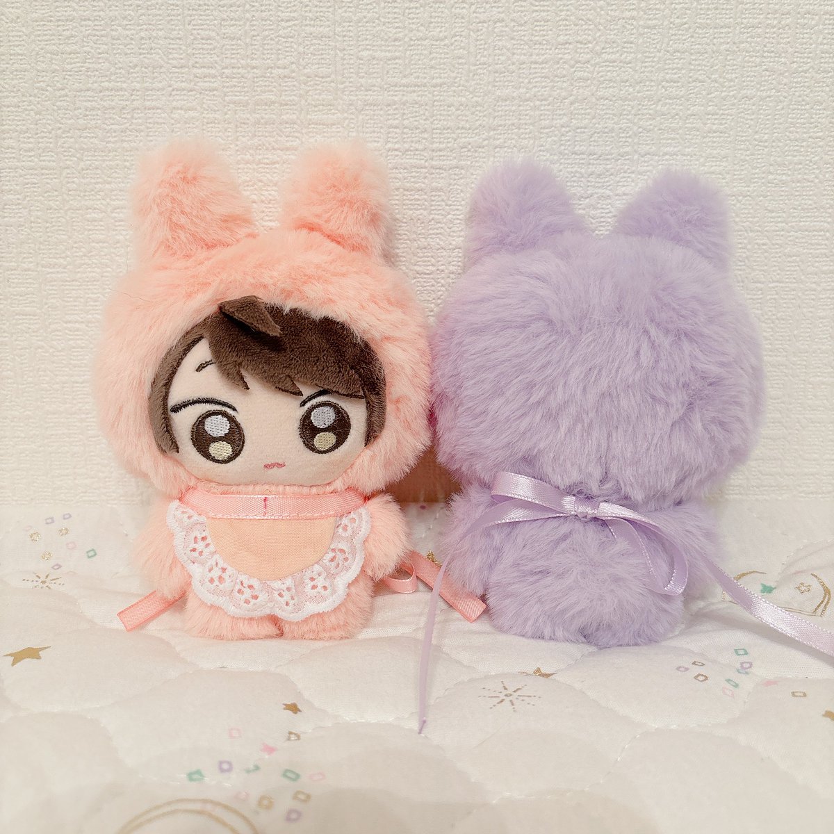 僕つがのぬいぐるみようやく…！🥹とにかくぬいマス可愛すぎるので見て