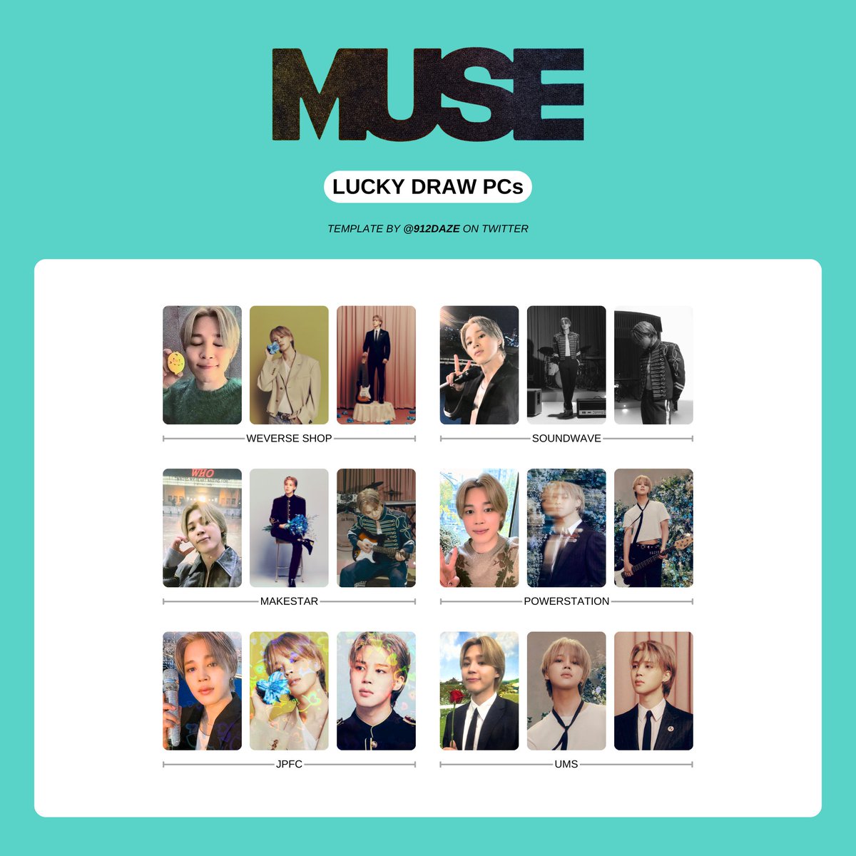 MUSE Template 95% completed ✓ Just missing: - JPFC member