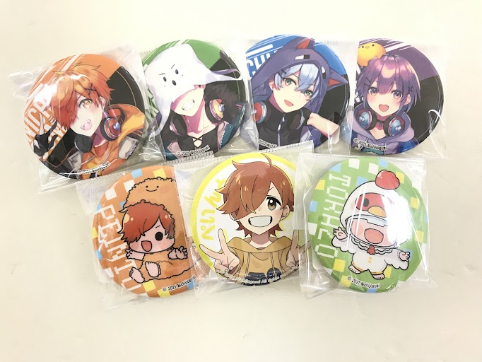 日常組』より 缶バッジが入荷しました！🥰🤗 ＃日常組 ＃ぺいんと ＃し