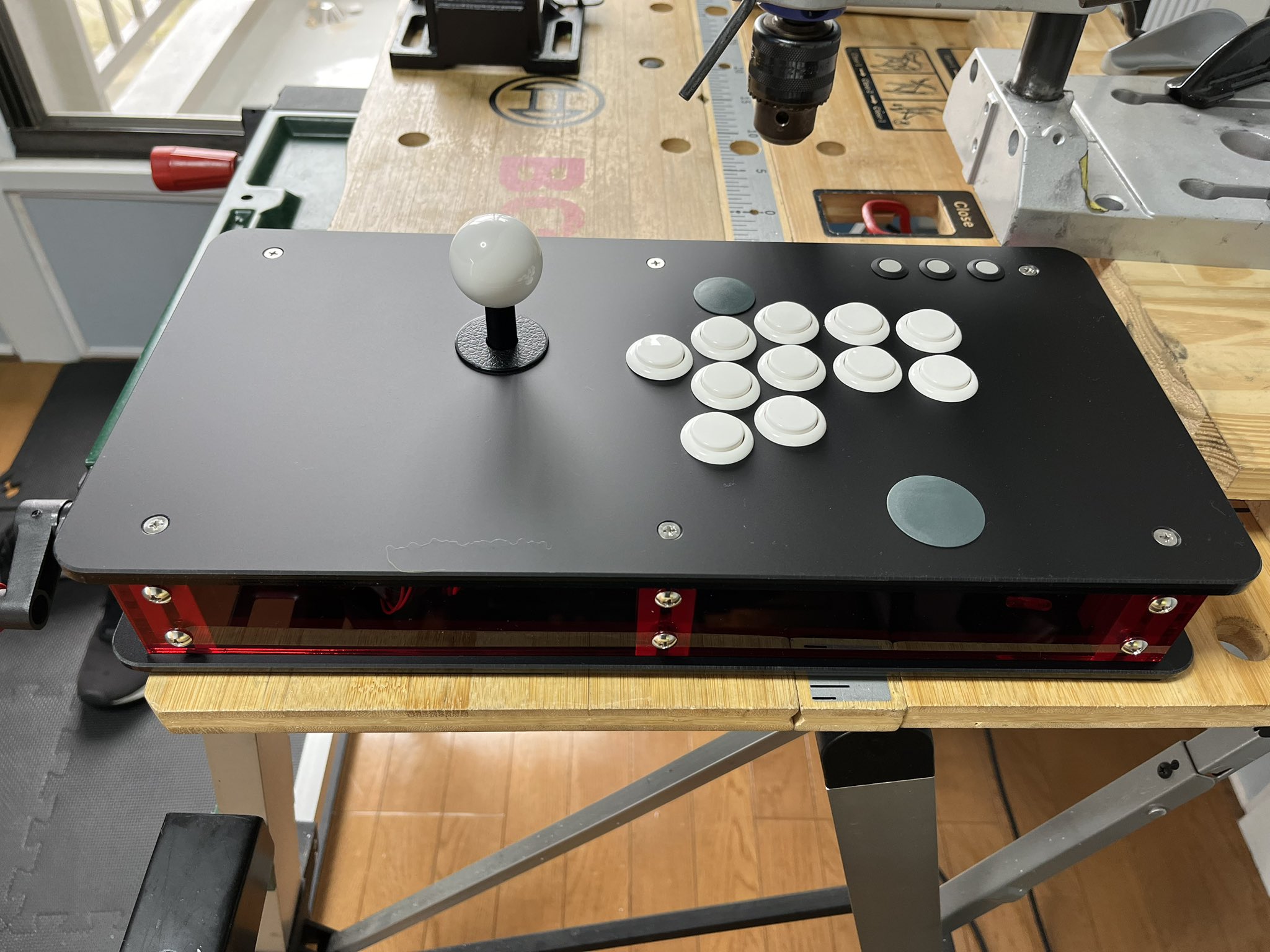 CPC-L24】アーケードコントローラー アケコン 24mm φ24 増設 CPC-L24