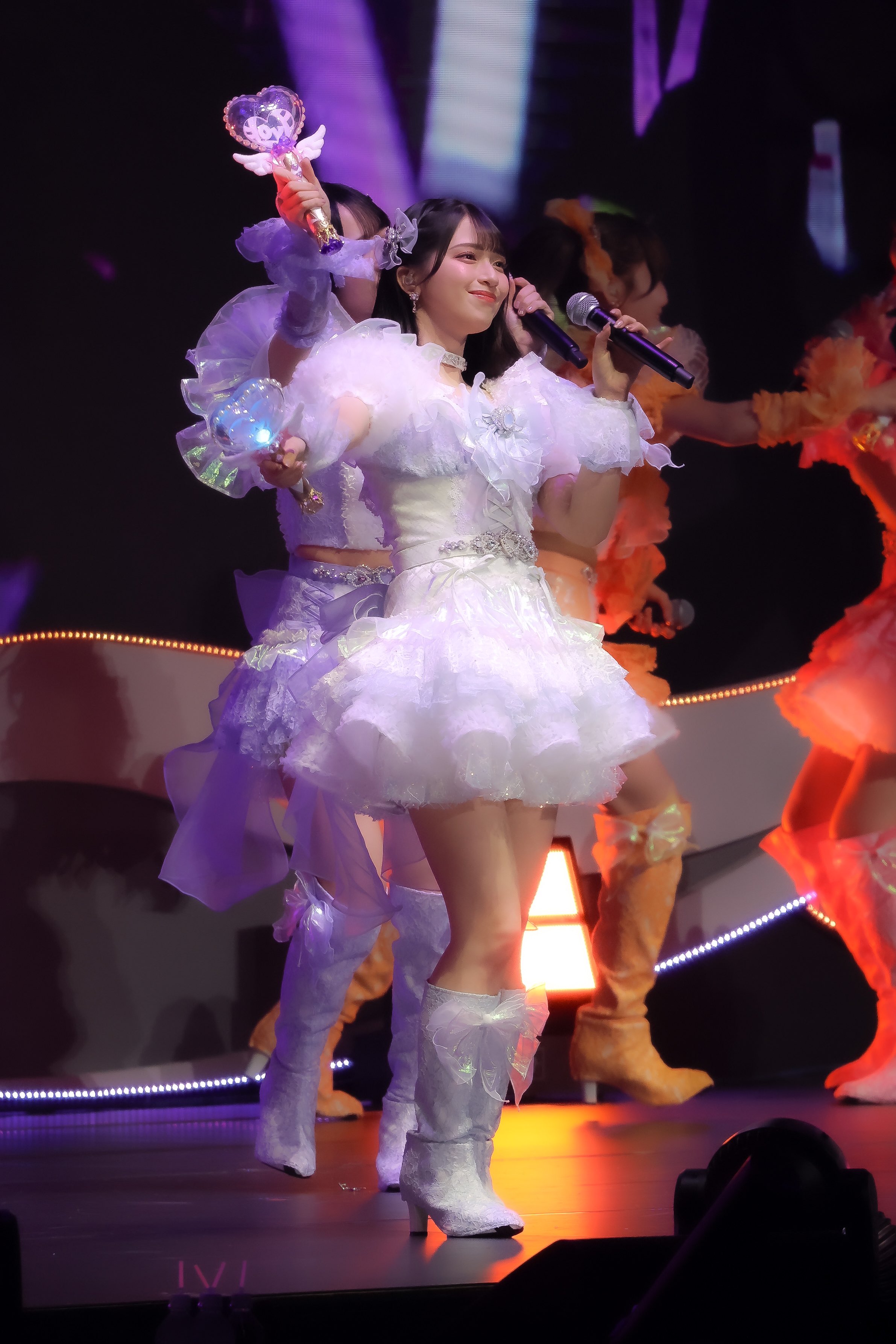 イコラブ 佐々木舞香 直筆 生写真 妖精 5周年コンサート衣装 チュウ