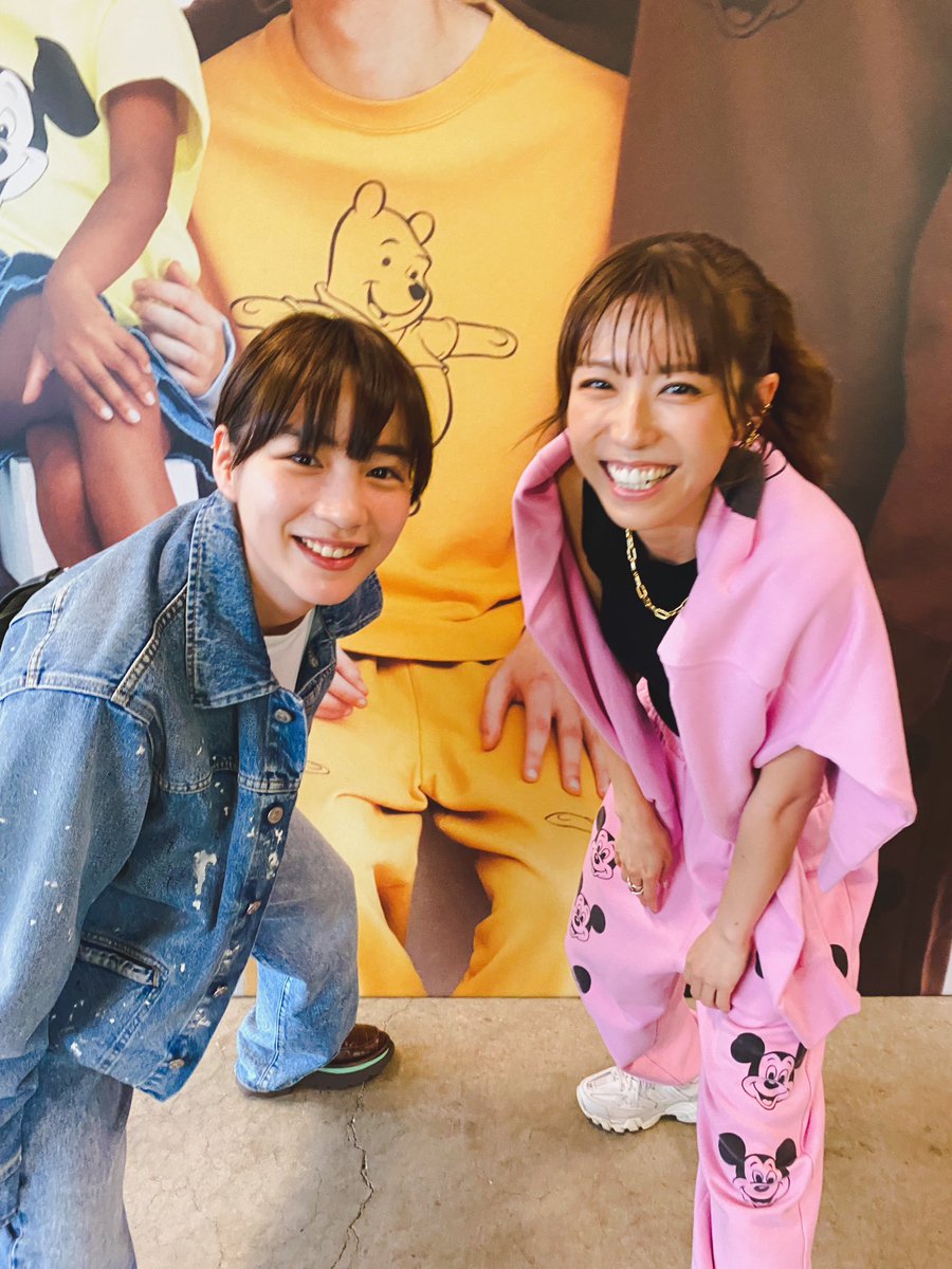 昨日、若槻千夏さんのブランドWCJの展示会に行ったよ。どピンク似合っ