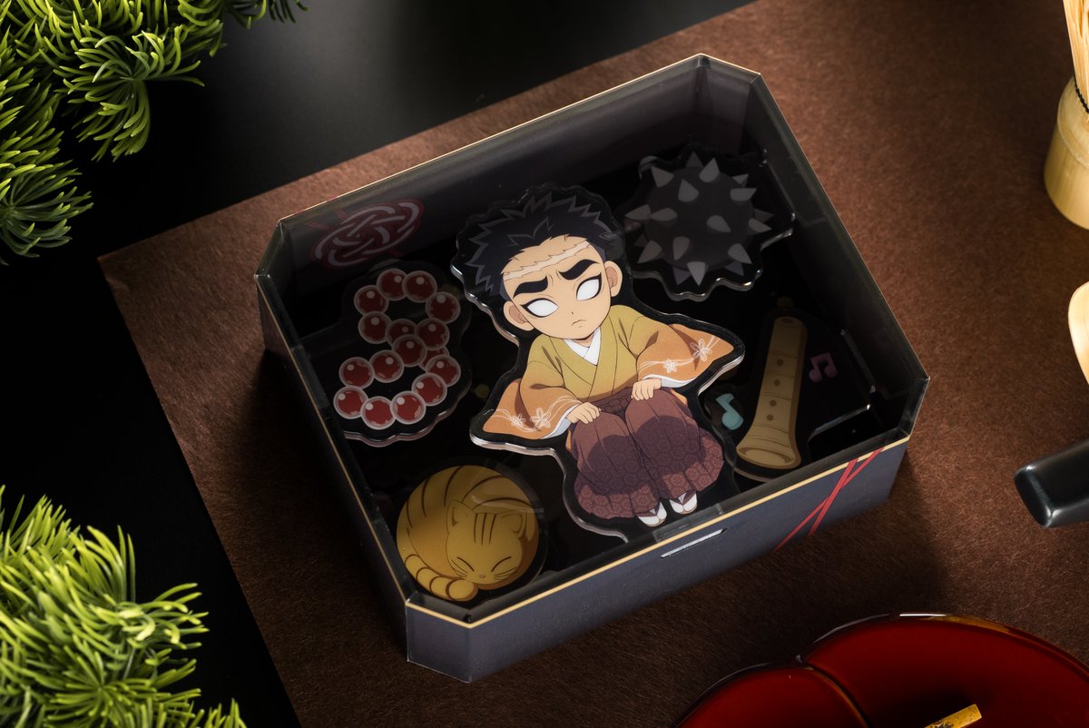 鬼滅の刃」悲鳴嶼行冥誕生祭2024】 描き下ろしイラスト グッズ 立体