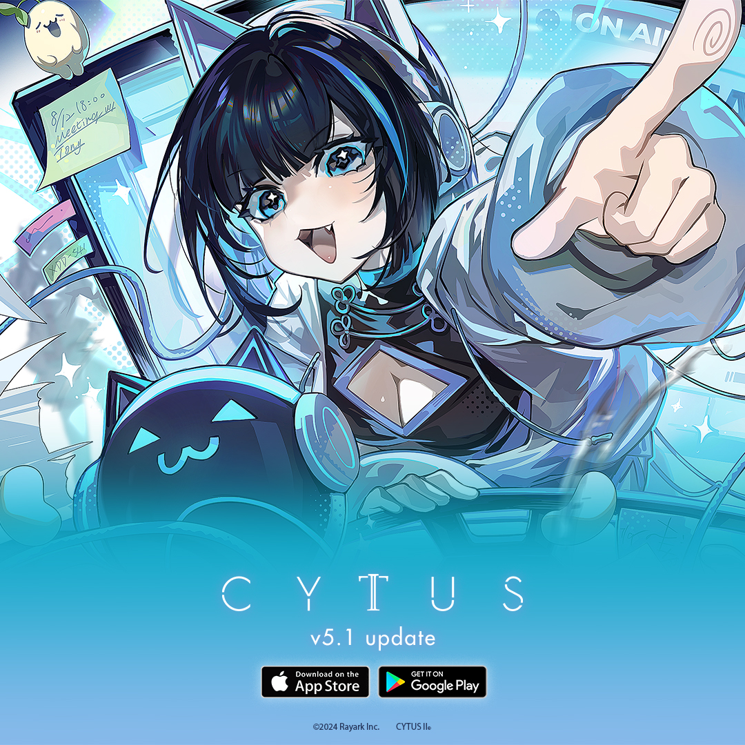 Cytus II v5.1 が登場 新キャラクター 
