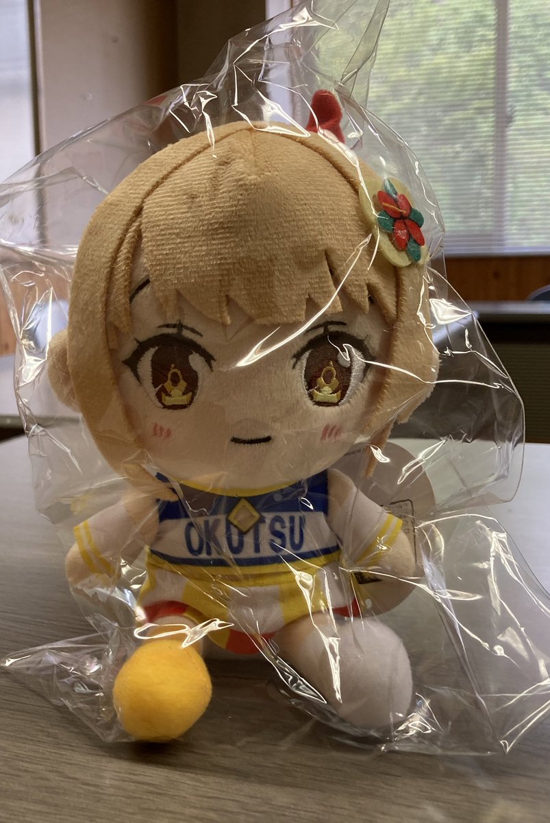 温泉むすめトークショー新商品】 奥津かがみちゃんぬいぐるみ