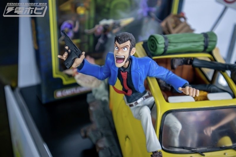 フィギュア展示 #ルパン三世 ルパン＆次元＆不二子 1/8 エリート