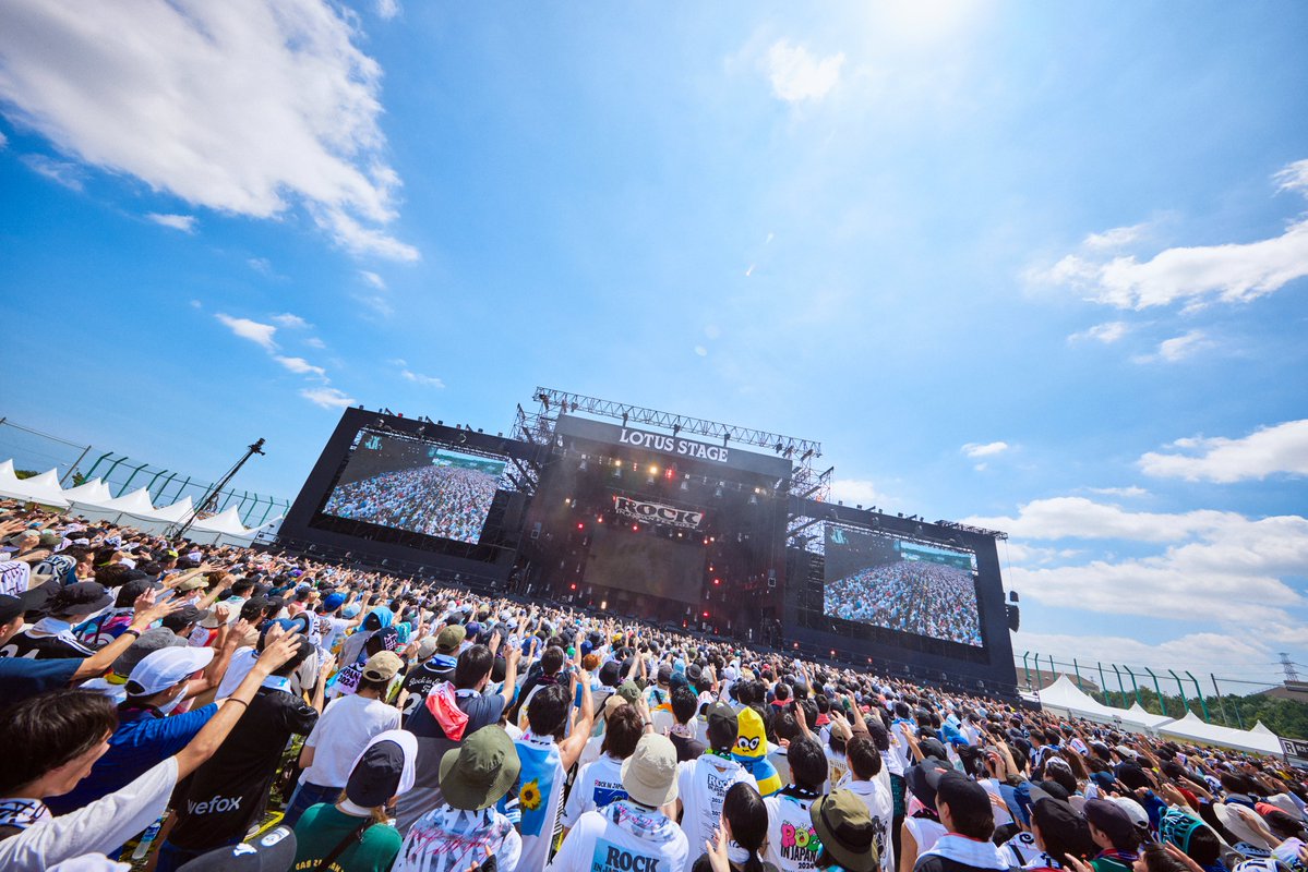 このあと20:45頃〜 ROCK IN JAPAN FES. 2024の様子がみれちゃいます