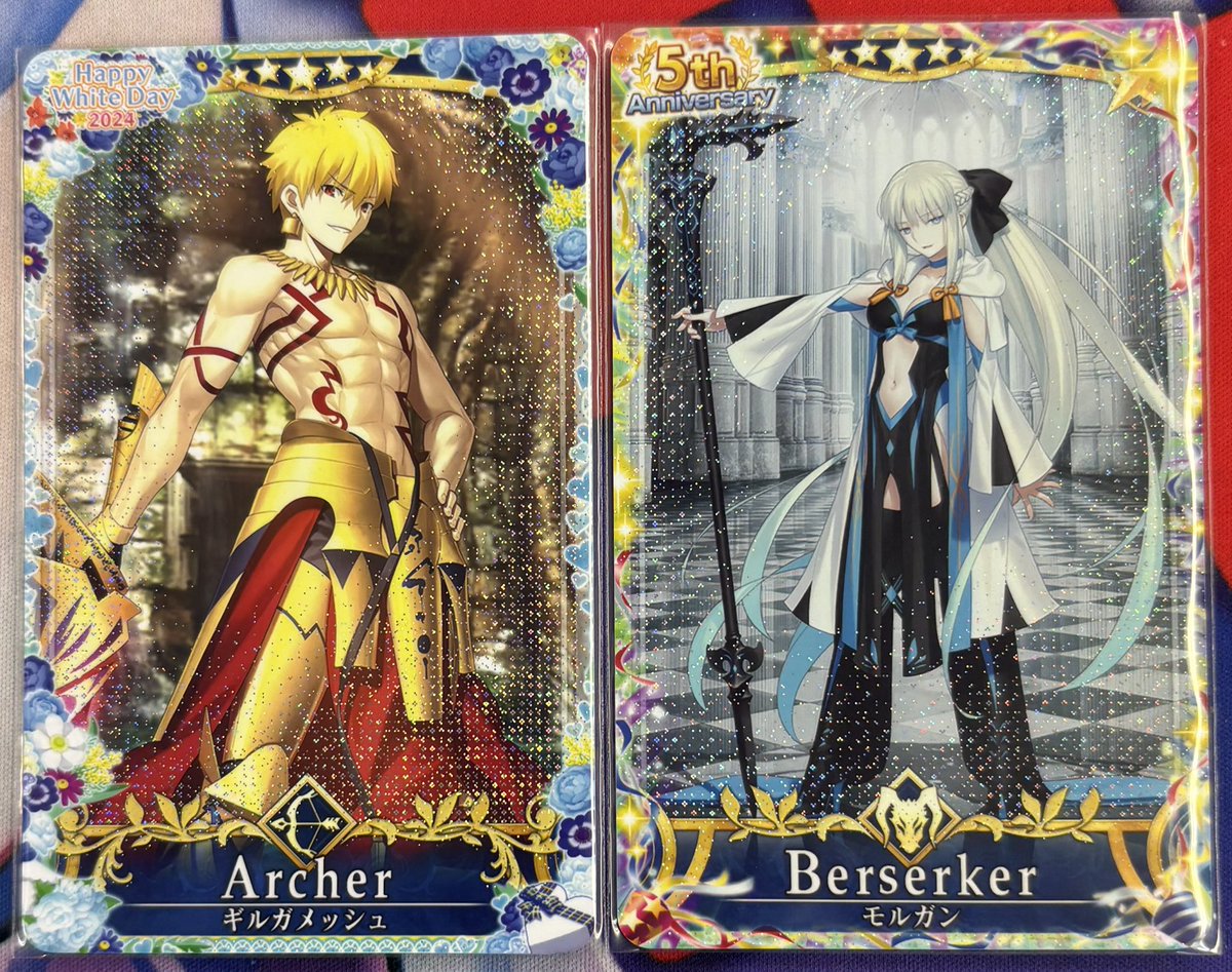 Fate fgo ギルガメッシュ DINING 希少 ポスカ ブロマイド おまけ Fate