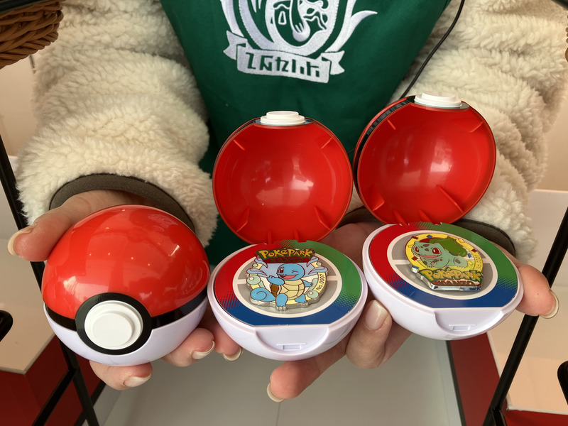 ポケパーク カントー】 モンスターボール入りのポケモンピンバッジが