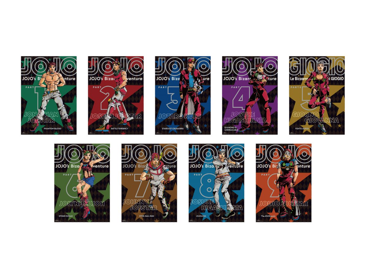 エビス×荒木飛呂彦 B2ポスター 全4種 B2ポスター全4種セット エビスと