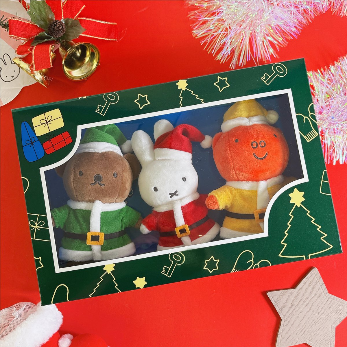 ○11月2日（土）miffy style限定発売！クリスマス マスコットセット