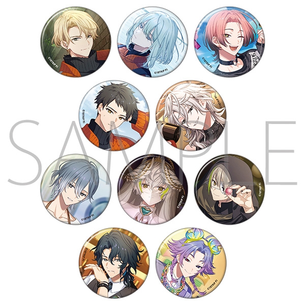 エイトリ 缶バッジ 季肋 エイトリ キャラバッジコレクション 季肋 30個