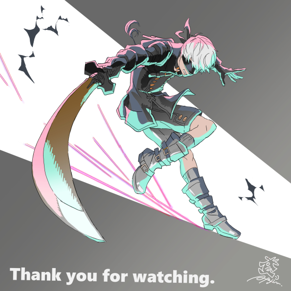 話数終わりのイラストを考えていたけど、放送時それどころではなかった